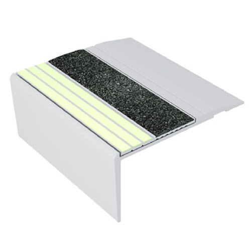 CAD Drawings BIM Models Ecoglo Inc. F4-E20 Series Luminous Flat Stair Nosings